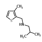 CAS#: 869942-30-3， 2-Methyl-N-[(3-methyl-2-thienyl)methyl]-1-propanamine