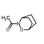 CAS 登录号：87013-23-8， 1-(2-氧杂-3-氮杂双环[2.2.2]辛-3-基)乙酮