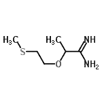 CAS#: 870669-74-2， 2-[2-(Methylsulfanyl)ethoxy]propanimidamide