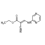 CAS#: 871926-02-2， Ethyl (2E)-2-cyano-3-(2-pyrazinylamino)acrylate