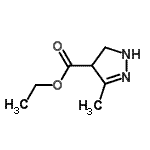 CAS 登录号：872263-68-8， 乙基3-甲基-4,5-二氢-1H-吡唑-4-羧酸酯