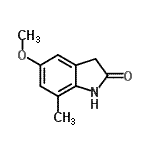 CAS#: 87234-52-4， 5-Methoxy-7-methyl-1,3-dihydro-2H-indol-2-one