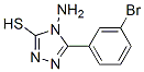 CAS#: 87239-96-1， 4-Amino-5-(3-Bromophenyl)-2,4-Dihydro-3H-1,2,4-Triazole-3-Thione