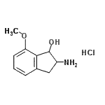 CAS#: 872785-85-8， 2-Amino-7-methoxy-1-indanol hydrochloride (1:1)