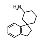 CAS#: 873400-44-3， 2',3'-Dihydrospiro[cyclohexane-1,1'-inden]-3-amine