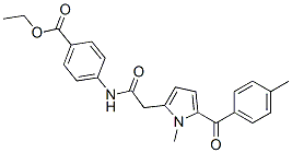 CAS#: 87344-11-4， Ethyl 4-[[2-[1-Methyl-5-(4-Methylbenzoyl)Pyrrol-2-Yl]Acetyl]Amino]Benzoate