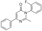CAS#: 87356-67-0， 3-(2-Fluorophenyl)-2-Methyl-6-Phenyl-4(3H)-Pyrimidinone