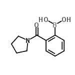 CAS#: 874459-80-0， [2-(1-Pyrrolidinylcarbonyl)phenyl]boronic acid