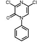 CAS 登录号：87486-37-1， 3,5-二氯-1-苯基-2(1H)-吡嗪酮