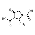 CAS 登录号：875255-92-8， 2-甲基-4-氧代-1,3-吡咯烷二甲酸