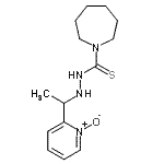CAS#: 87587-17-5， 2-[2-[1-(1-Thiocarboxyhexahydro-1H-Azepin-2-Yl)Hydrazino]Ethyl]Pyridine 1-Oxide