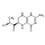 CAS#: 87622-51-3， (6R)-2-Amino-6-[(2S)-2-hydroxypropanoyl]-5,6,7,8-tetrahydro-4(1H)-pteridinone