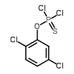 CAS#: 87668-61-9， O-(2,5-Dichlorophenyl) phosphorodichloridothioate