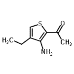 CAS 登录号：87676-05-9， 1-(3-氨基-4-乙基-2-噻吩基)乙酮