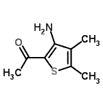 CAS 登录号：87676-06-0， 1-(3-氨基-4,5-二甲基-2-噻吩基)乙酮
