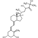 CAS#: 87678-01-1， (3R,5Z,7E,14xi)-1,3,23,25-Tetrahydroxy-9,10-secocholesta-5,7,10-trien-24-one