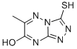 CAS#: 877-28-1， 3-Mercapto-6-Methyl-[1,2,4]Triazolo[4,3-b][1,2,4]Triazin-7-Ol