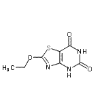 CAS 登录号：87789-34-2， 2-乙氧基[1,3]噻唑并[4,5-d]嘧啶-5,7(4H,6H)-二酮