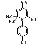 CAS#: 87871-35-0， 1-(4-Aminophenyl)-6,6-dimethyl-1,6-dihydro-1,3,5-triazine-2,4-diamine