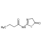 CAS#: 878893-14-2， N-(5-Oxo-4,5-dihydro-1,3-thiazol-2-yl)butanamide