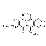 CAS#: 88142-60-3， 4,5,6,9-Tetramethoxy-7H-dibenzo[de,h]quinolin-7-one