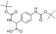 CAS#: 88197-41-5， Tert-Butoxycarbonylamino-(4-Tert-Butoxycarbonylamino-Phenyl)-Acetic Acid