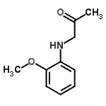 CAS 登录号：88203-06-9， 1-[(2-甲氧基苯基)氨基]丙酮