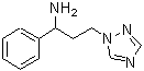 CAS 登录号：883291-44-9， 1-苯基-3-(1H-1,2,4-三唑-1-基)-1-丙胺