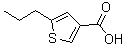 结构式 CAS# 883546-51-8, 5-丙基-3-噻吩羧酸