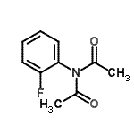 CAS 登录号：883555-12-2， N-乙酰基-N-(2-氟苯基)乙酰胺