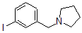 结构式 CAS# 884507-44-2, 1-[(3-碘苯基)甲基]-吡咯烷