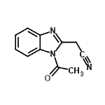 CAS#: 88482-10-4， (1-Acetyl-1H-benzimidazol-2-yl)acetonitrile