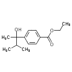CAS#: 885129-63-5， Ethyl 4-(2-hydroxy-3-methyl-2-butanyl)benzoate