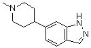 CAS#: 885272-33-3， 6-(1-Methyl-4-piperidinyl)-1H-indazole