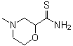 CAS#: 885272-63-9， 4-Methyl-2-morpholinecarbothioamide