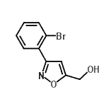 CAS#: 885273-13-2， [3-(2-Bromophenyl)-1,2-oxazol-5-yl]methanol