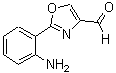 CAS 登录号：885274-52-2， 2-(2-氨基苯基)-1,3-恶唑-4-甲醛