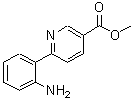 CAS#: 885277-03-2， Methyl 6-(2-aminophenyl)nicotinate