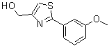 CAS#: 885280-53-5， [2-(3-Methoxyphenyl)-1,3-thiazol-4-yl]methanol