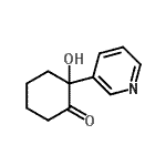CAS#: 886362-93-2， 2-Hydroxy-2-(3-pyridinyl)cyclohexanone