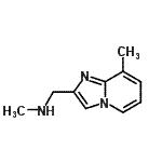 CAS#: 886363-07-1， N-Methyl-1-(8-methylimidazo[1,2-a]pyridin-2-yl)methanamine