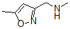 结构式 CAS# 886851-25-8, N,5-二甲基-3-异恶唑甲胺