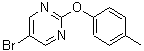 CAS#: 887430-90-2， 5-Bromo-2-(4-methylphenoxy)pyrimidine
