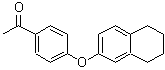 CAS#: 887576-99-0， 1-[4-(5,6,7,8-Tetrahydro-2-naphthalenyloxy)phenyl]ethanone