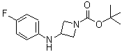 CAS#: 887580-12-3， 2-Methyl-2-propanyl 3-[(4-fluorophenyl)amino]-1-azetidinecarboxylate