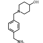 CAS 登录号：887588-67-2， 1-[4-(氨基甲基)苄基]-4-哌啶醇