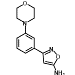 CAS#: 887591-31-3， 3-[3-(4-Morpholinyl)phenyl]-1,2-oxazol-5-amine