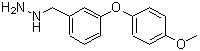 CAS#: 887595-99-5， [3-(4-Methoxyphenoxy)benzyl]hydrazine