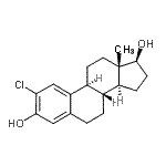 CAS#: 88847-87-4， (17beta)-2-Chloroestra-1(10),2,4-triene-3,17-diol