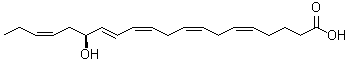 CAS 登录号:88852-33-9, (5Z,8Z,11Z,13E,15S,17Z)-15-羟基-5,8,11,13,17-二十碳五烯酸